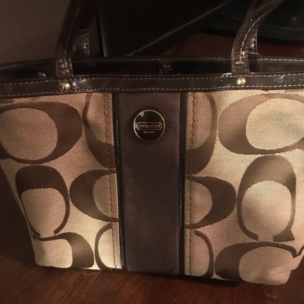 Perfect little girls first Coach bag
